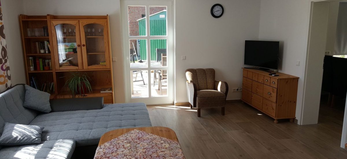 Ferienwohnung Mecklenburger Seenplatte Wohnzimmer